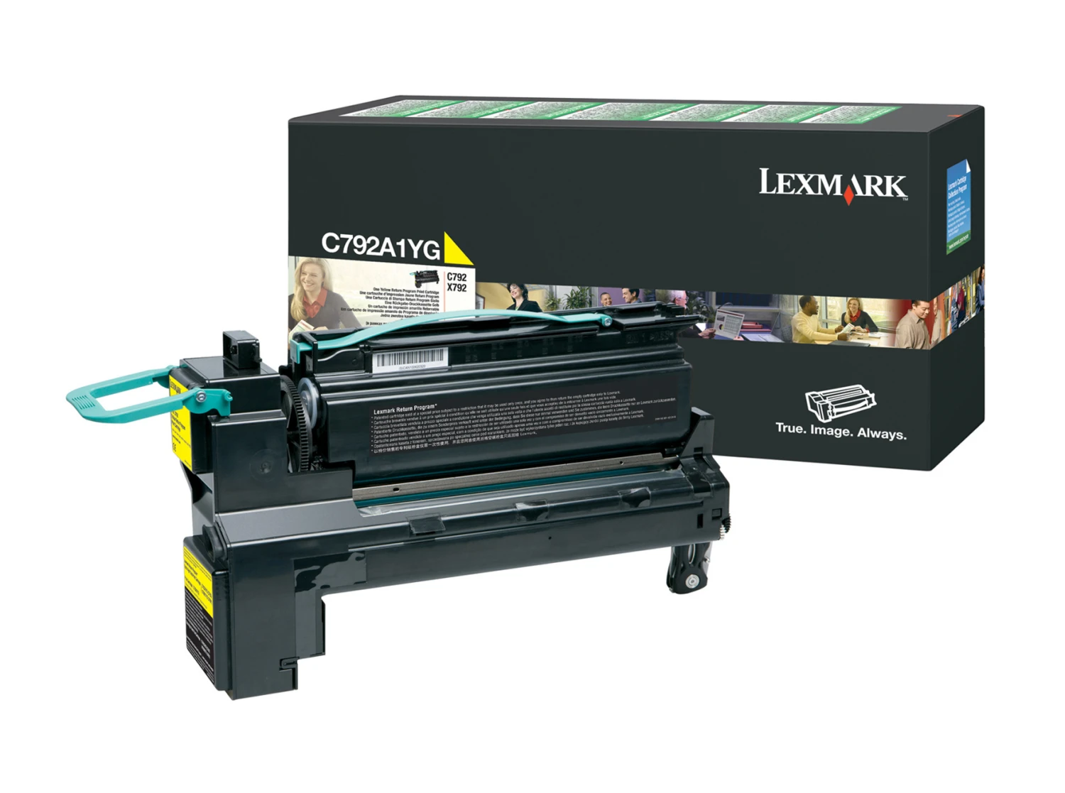 LEXMARK C792A1YG Toner gelb