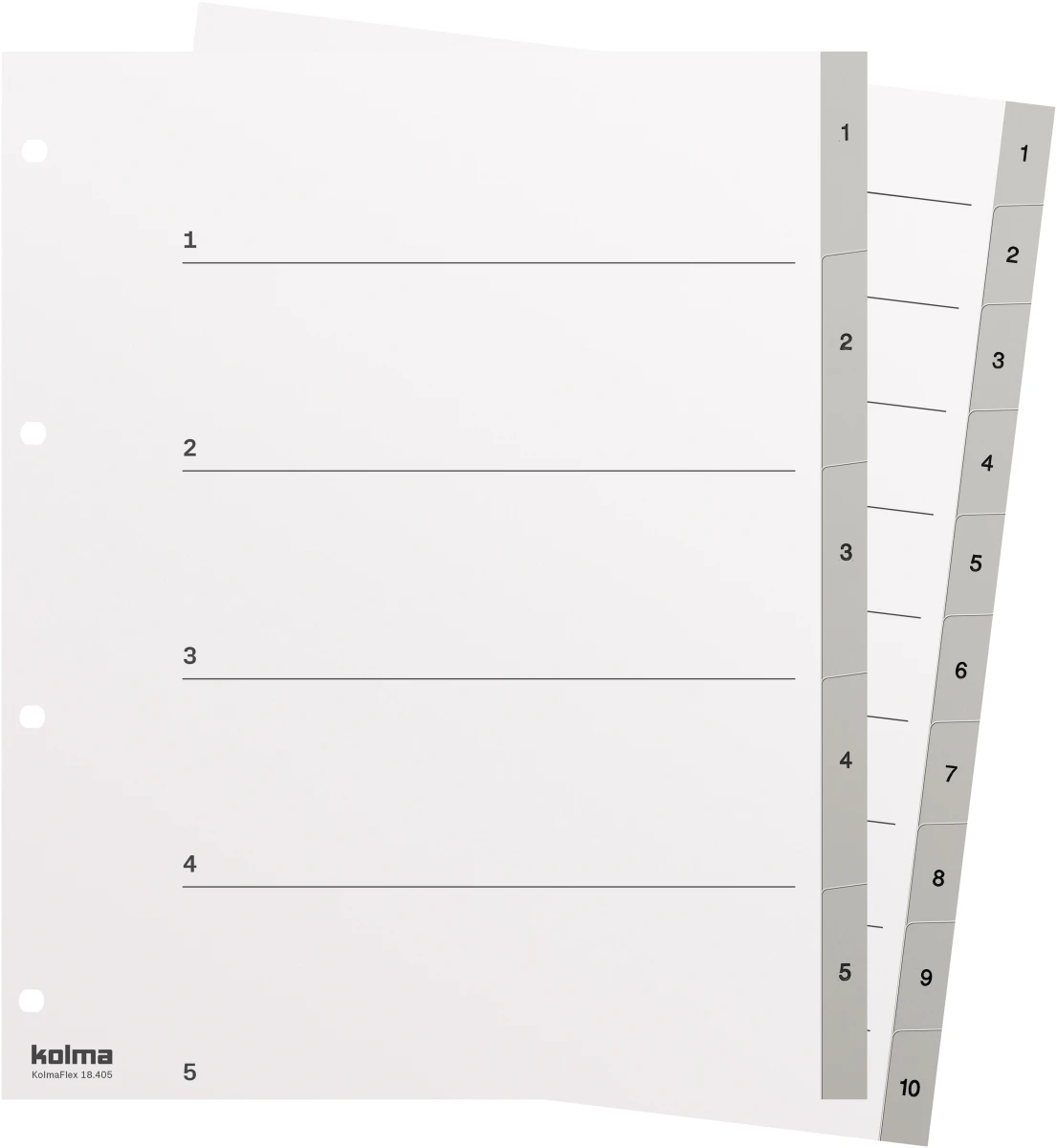 KOLMA Répertoire de chiffres Strong XL 1 - 5