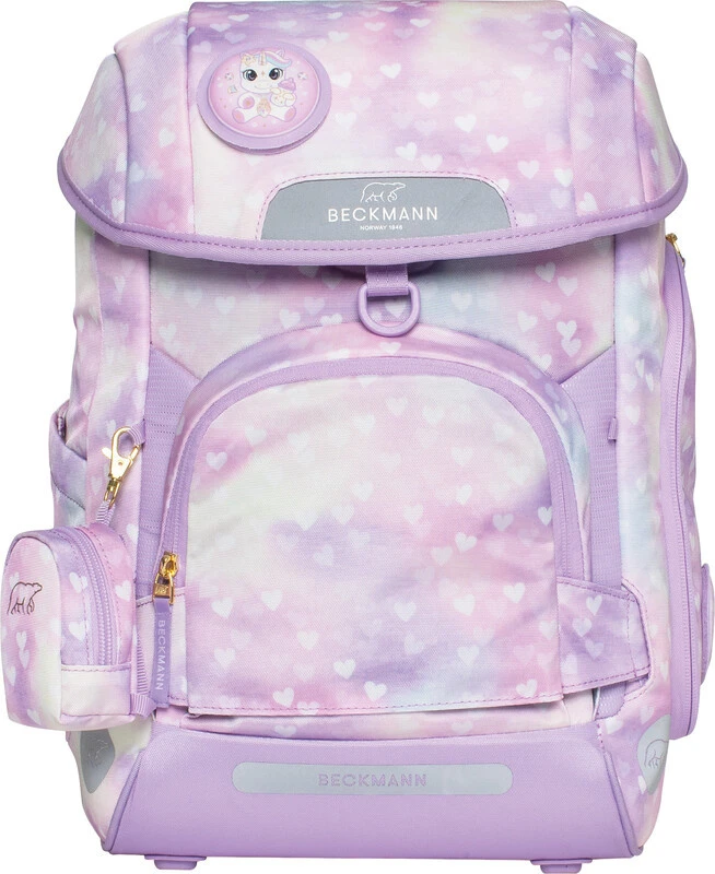 BECKMANN Schulrucksack-Set Plus Air mit Wendetasche