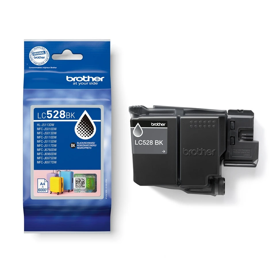 BROTHER LC-528BK Tintenpatrone schwarz