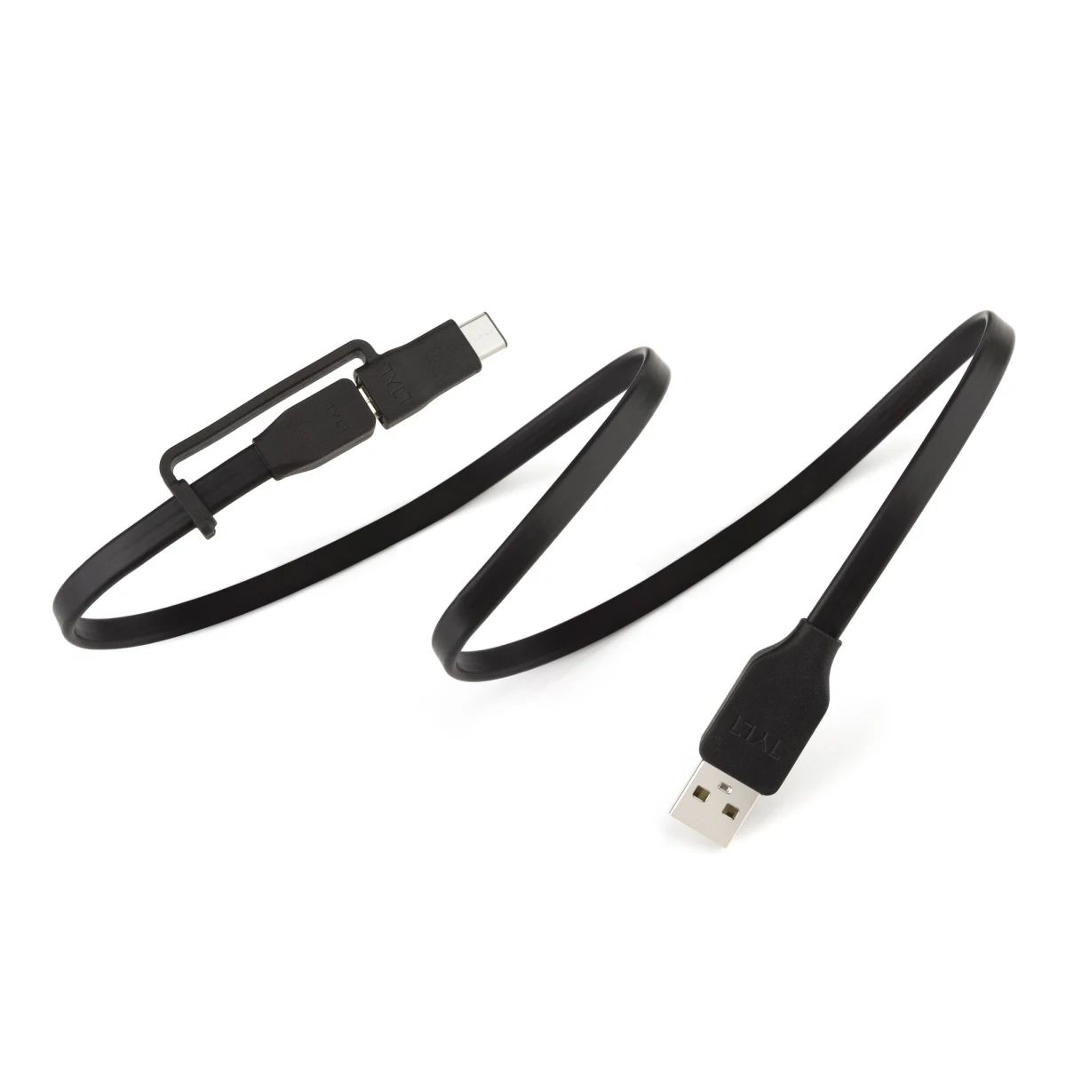 Tylt SYNCABLE DUO - USB-C et Micro-USB 1 m