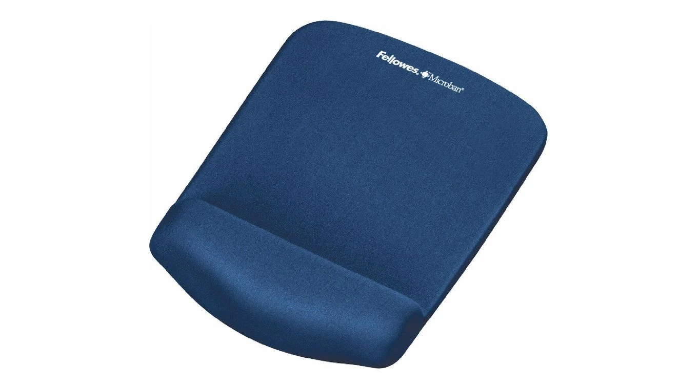 FELLOWES Tapis de souris Plushtouch + repose-poignets