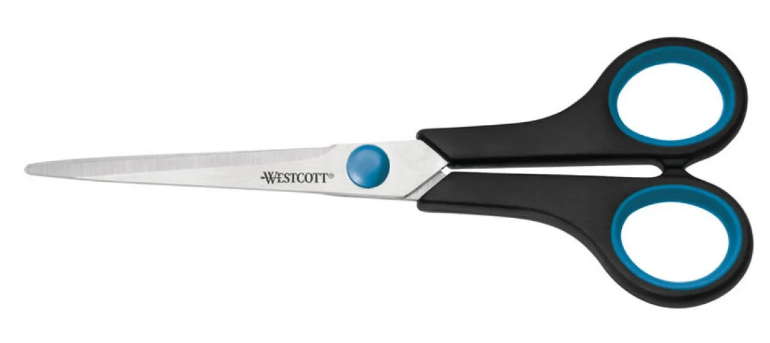 WESTCOTT Ciseaux EasySoftgrip 17.5cm