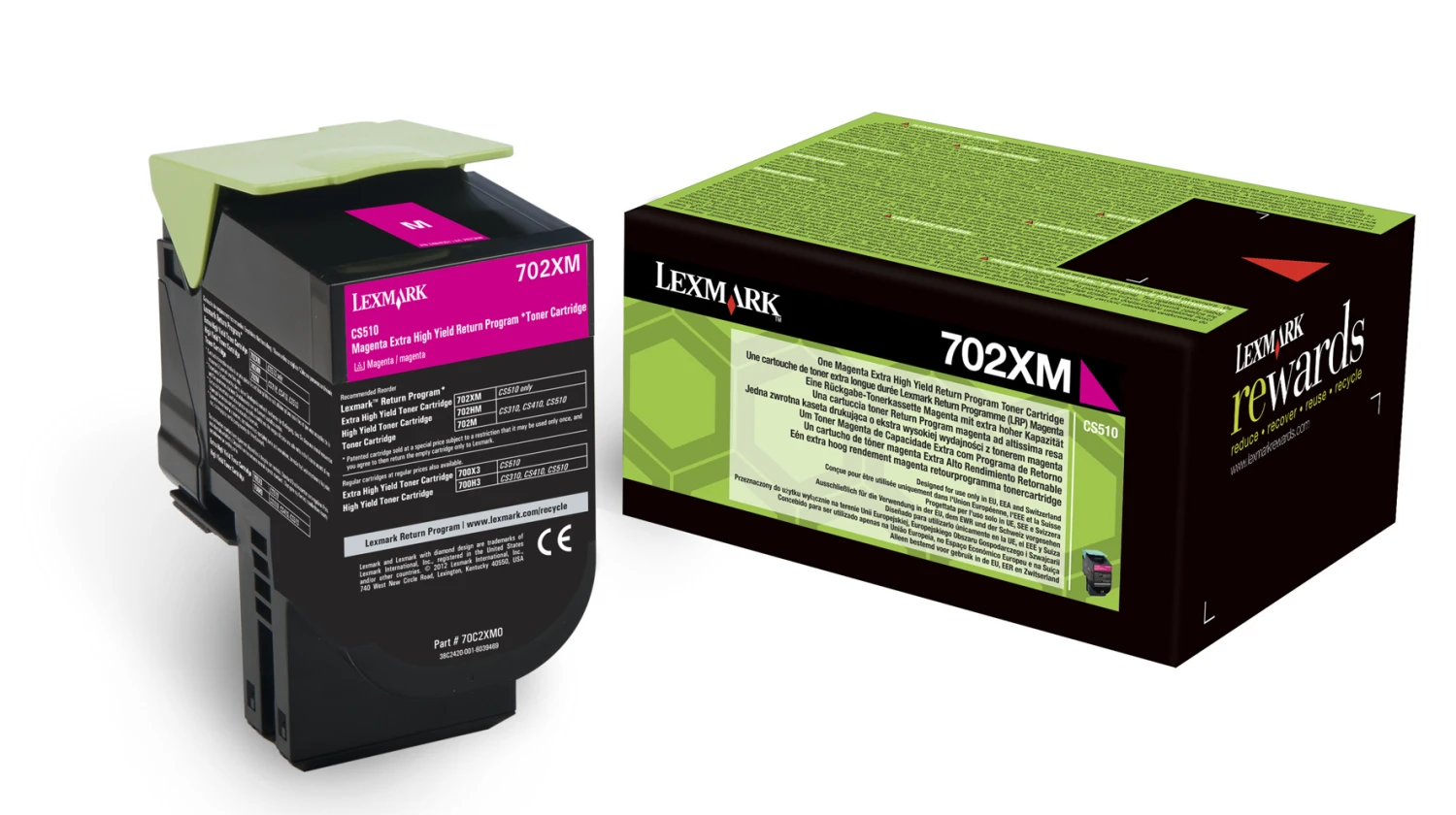 LEXMARK 70C2XM0 Toner magenta