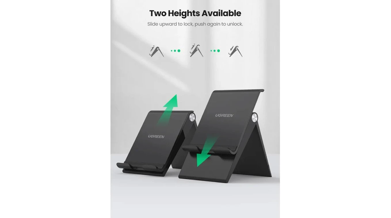 UGREEN Multi-Angle Phone Stand réglable en hauteur