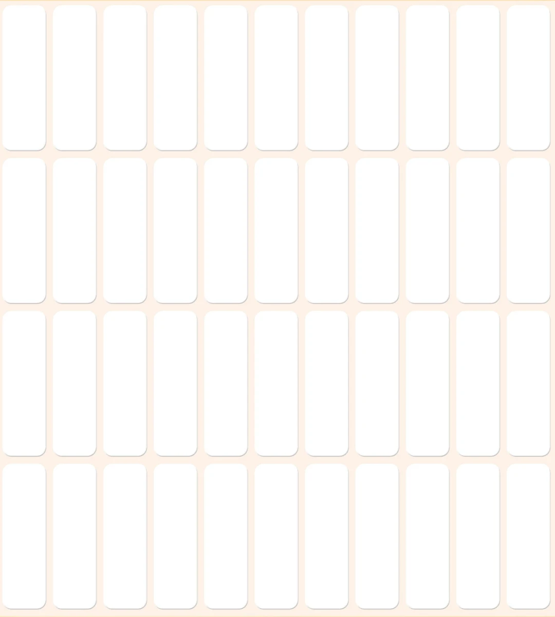 AVERY ZWECKFORM 3320 Étiquettes Universal, 32 x 10 mm, 26 feuilles
