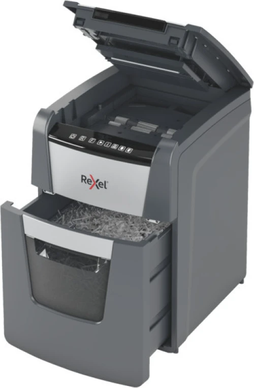 REXEL Aktenvernichter Optimum AF+ 100X, P-4, 34lt