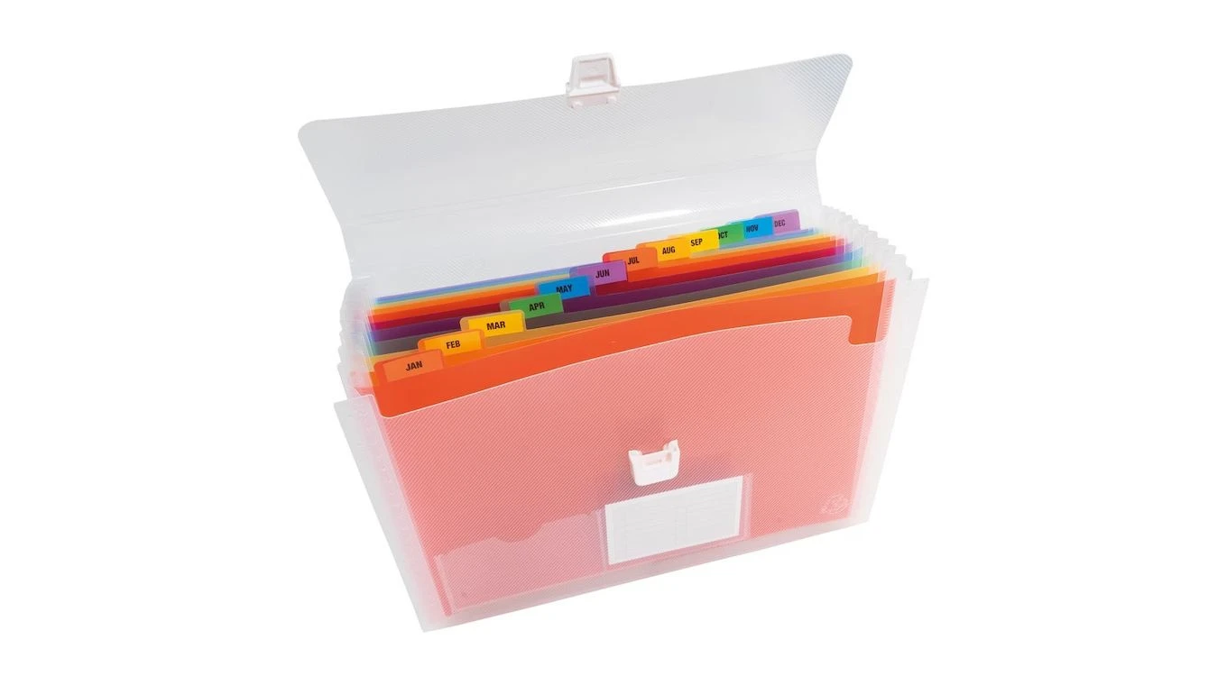 EXACOMPTA trieur valisette Crystal A4