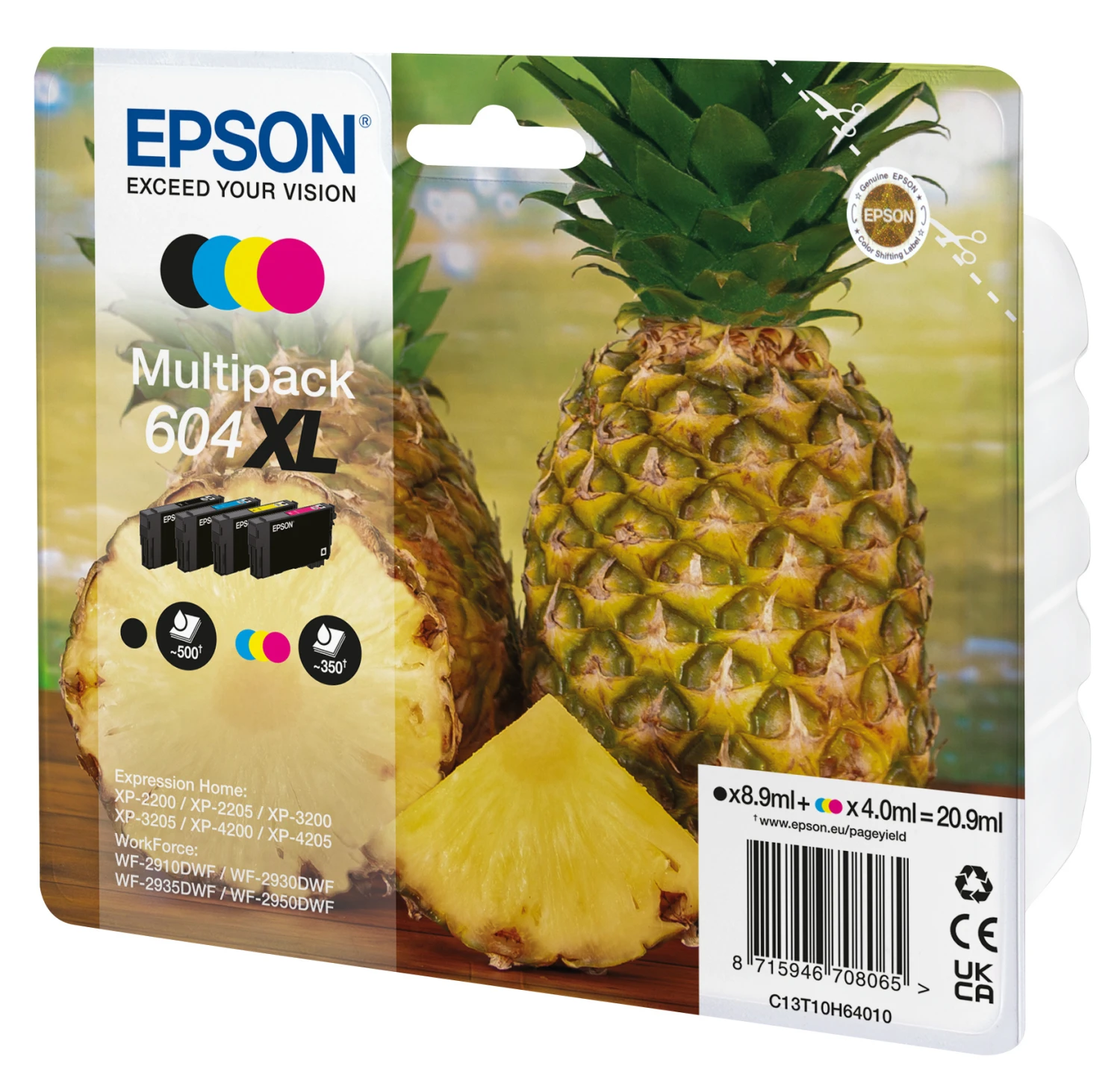 EPSON Multipack Tinte 604XL CMYBK