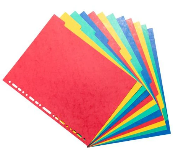 EXACOMPTA Répertoire neutre TopColor 12 parties
