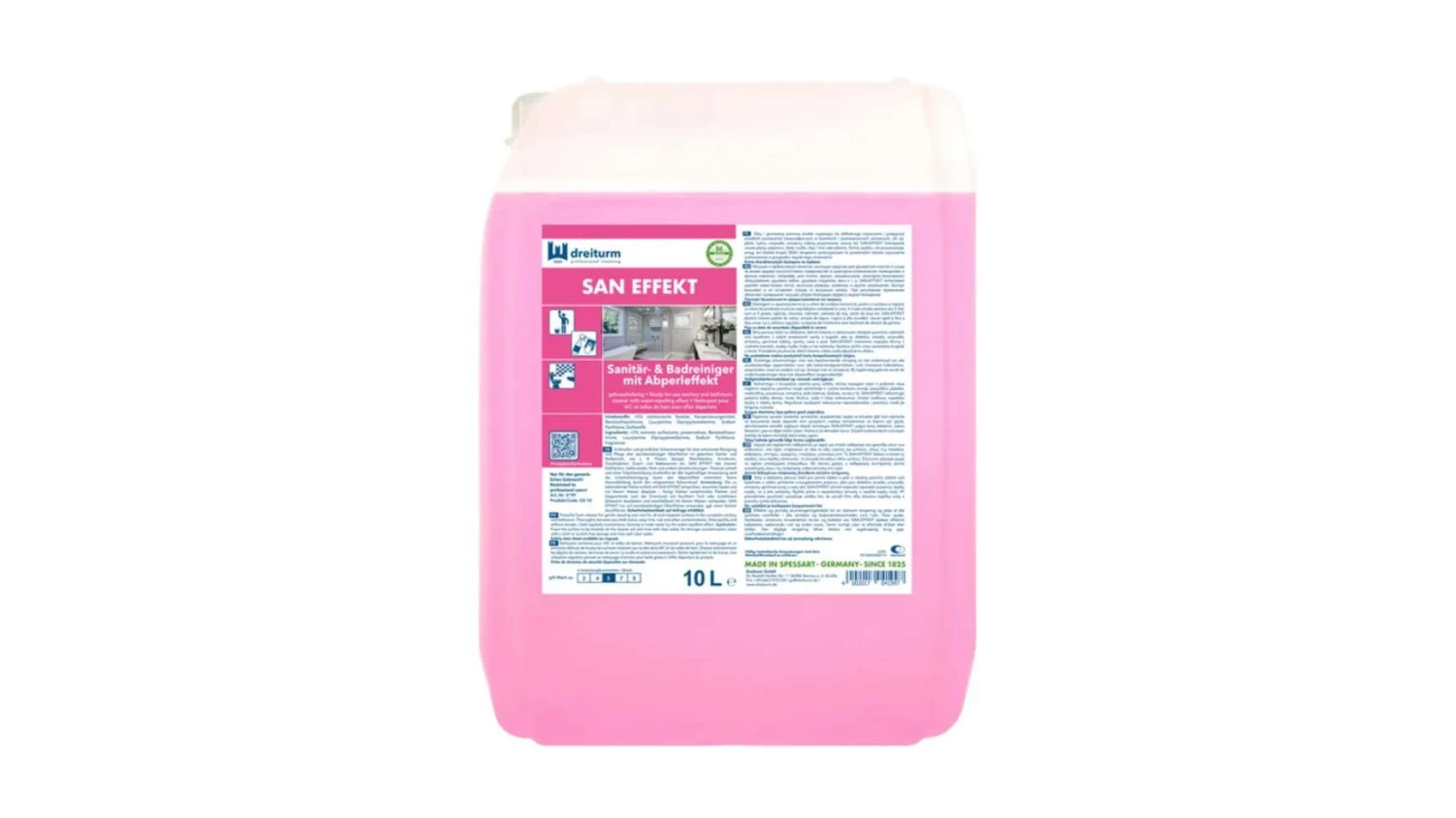 DREITURM Nettoyant sanitaire SAN-EFFEKT 10 L