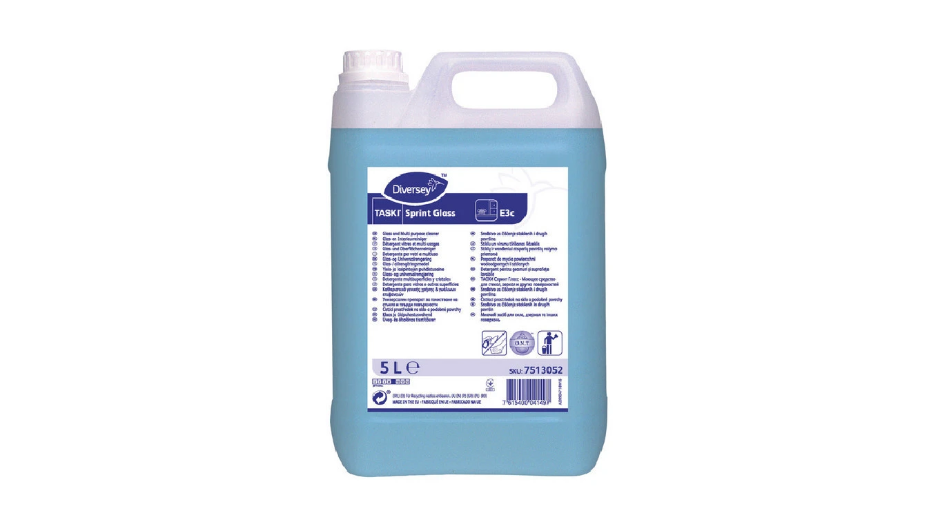 TASKI Nettoyant vitres et surfaces Sprint Glass E3c 2 x 5 L