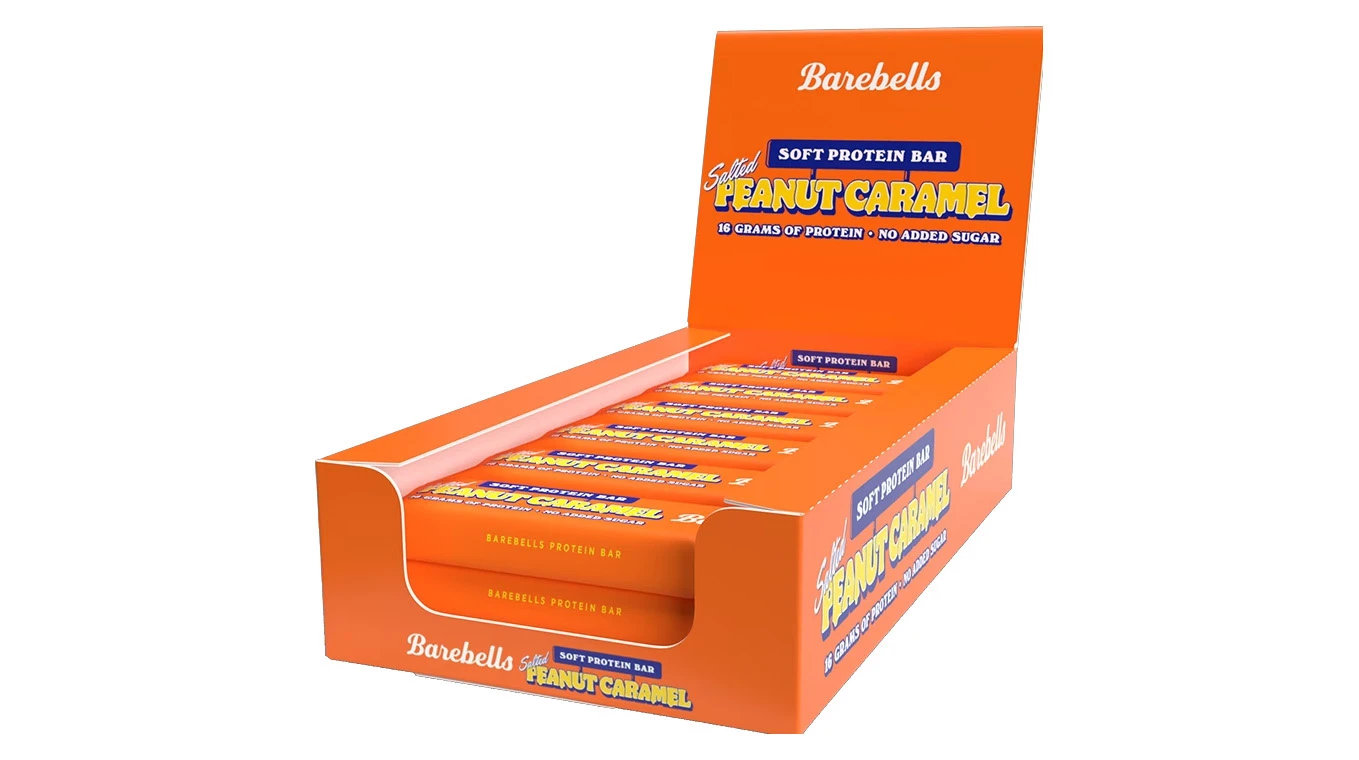 BAREBELLS Bars Peanut Caramel 55g