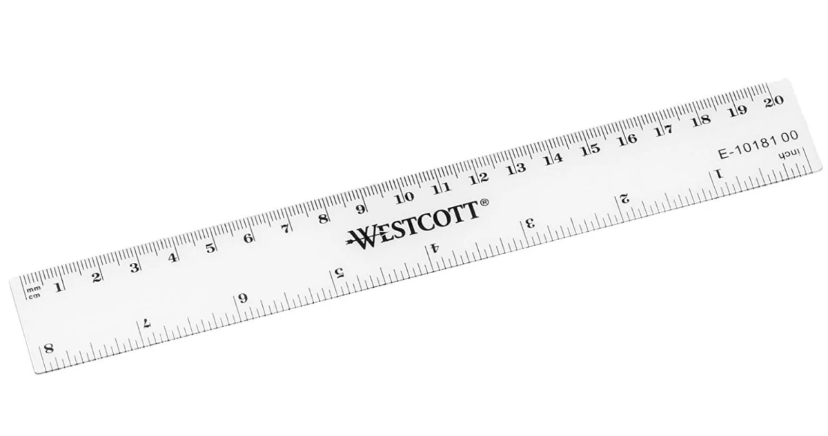 WESTCOTT Règle PP 20cm