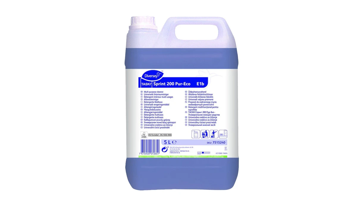 TASKI Nettoyant universel Sprint 200 Pur-Eco E1b 2 x 5 L