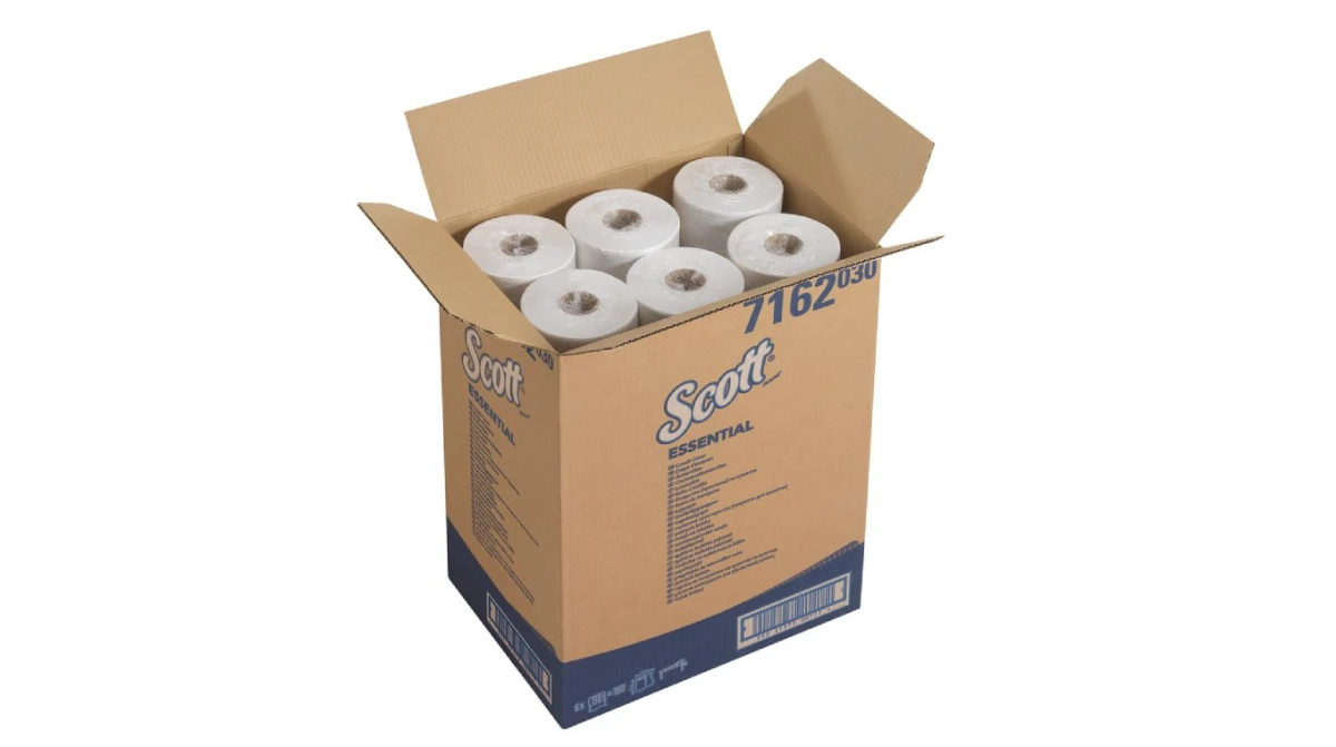 SCOTT Rouleau de consultation Essential 1 couche, 59 cm x 73 mc, 6 rouleaux