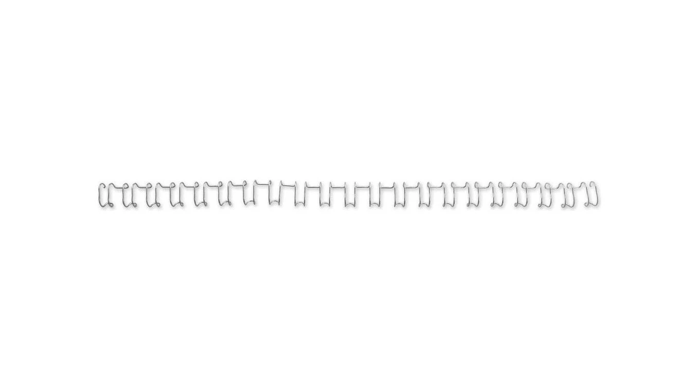 GBC Dosreliure en fil métallique A4, Ø 12 mm, 100 pcs.