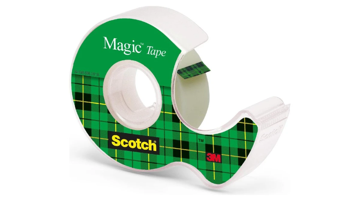 SCOTCH Magic Tape 810 - 19mm x 7.5m sur dérouleur
