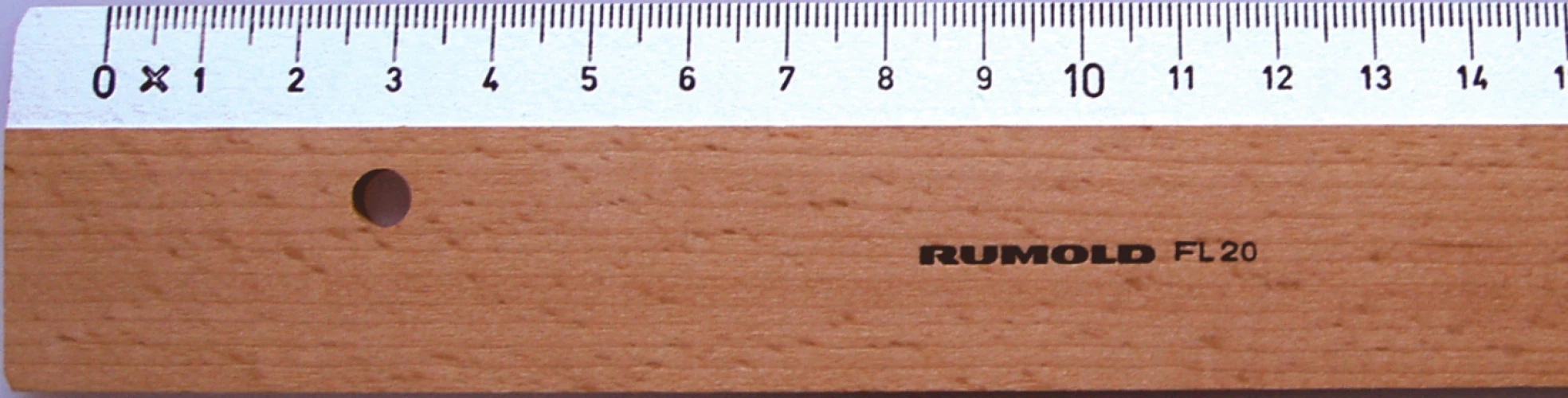 RUMOLD Flachlineal 100cm