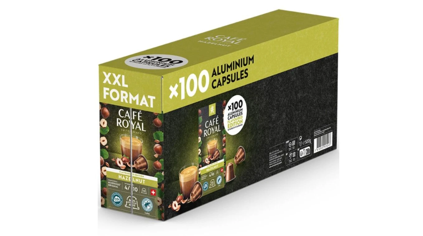 CAFE ROYAL Kaffeekapseln Hazelnut 100 Stück