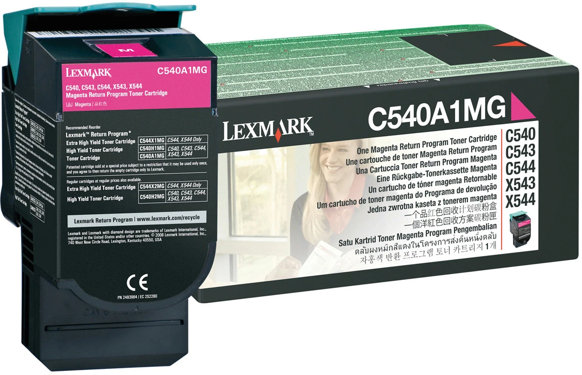 LEXMARK C540A1MG Cartouche toner magenta