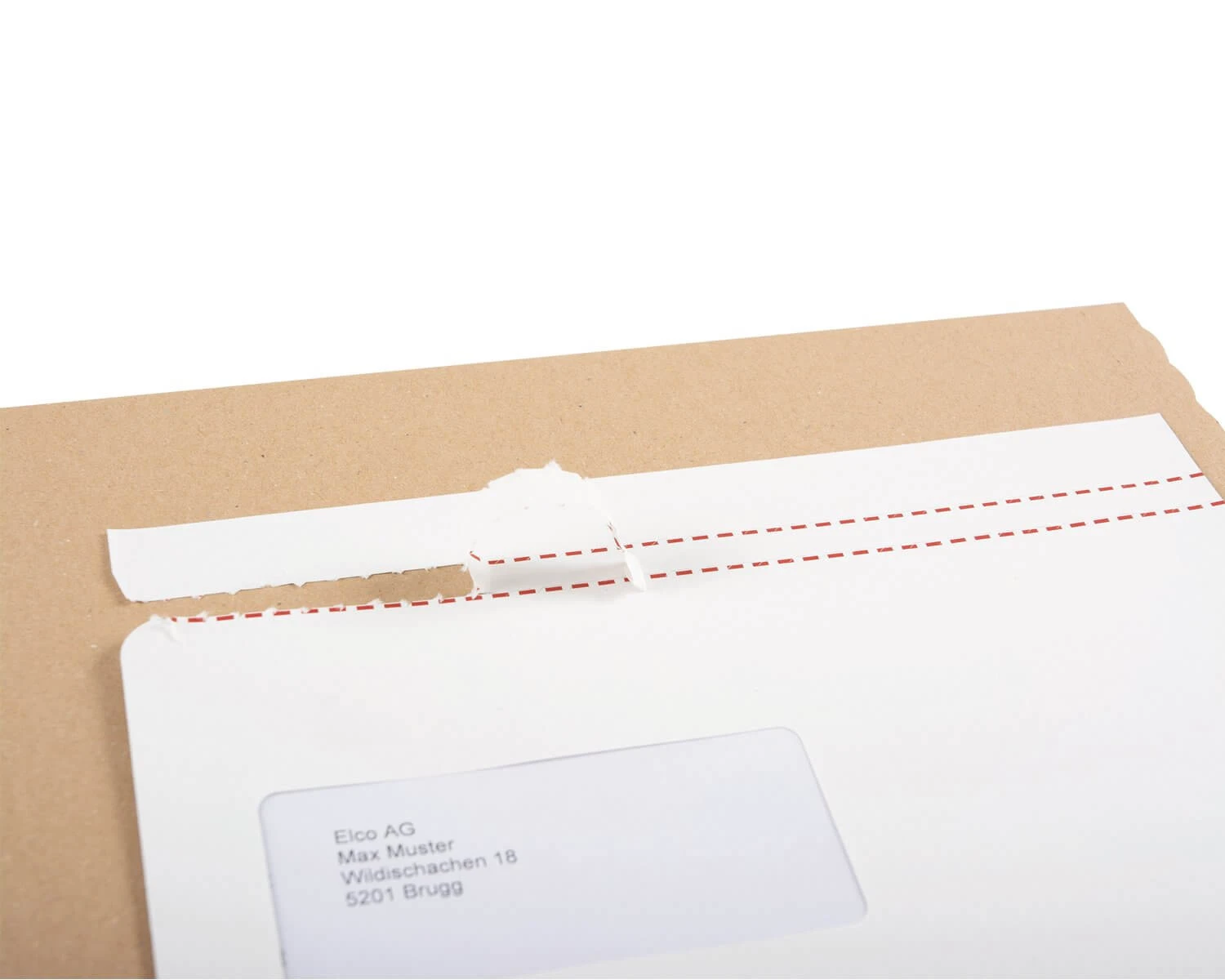 ELCO Quick Vitro Papier C5, neutre , fenêtre à gauche