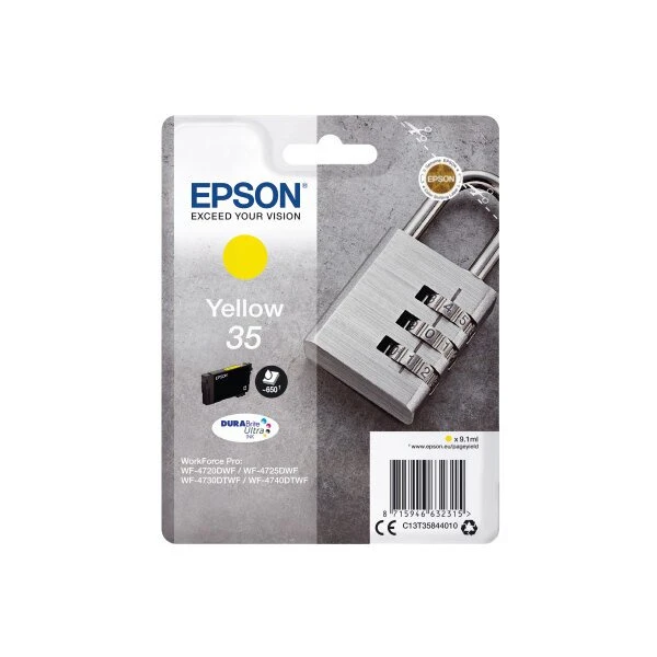 EPSON Cart. d'encre yellow T358440