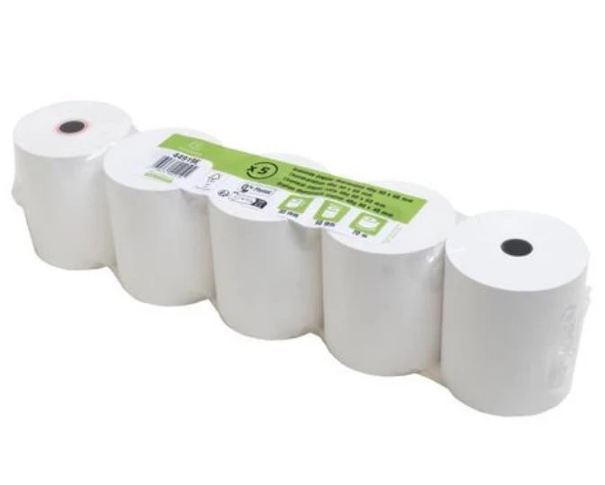 EXACOMPTA Rouleaux thermiques 80 mm x 70 m, 5 pièces
