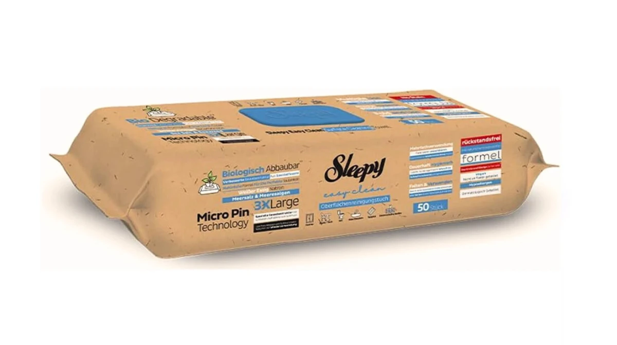 SLEEPY Easy Clean BIO 50 lingettes