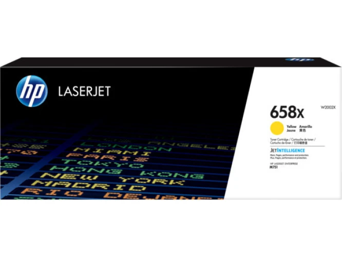 HP Toner 658X yellow