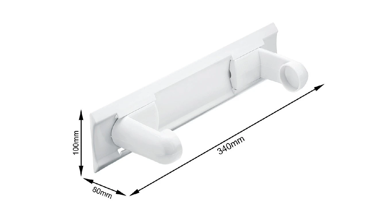 ROTHO Porte-rouleau pour rouleaux de ménage Rollo