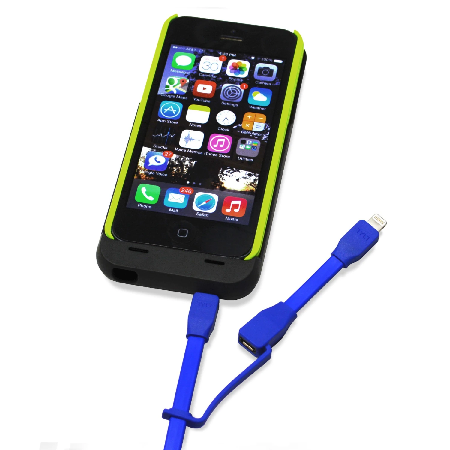 TYLT SYNCABLE DUO USB zu Lightning- und Micro-USB 1 m
