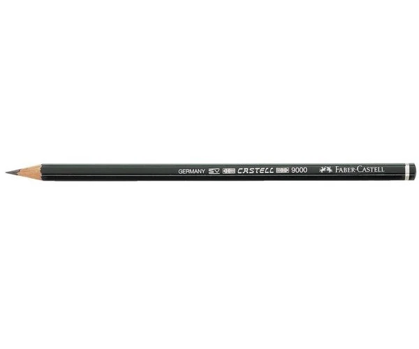 FABER-CASTELL Bleistift CASTELL 9000 5B