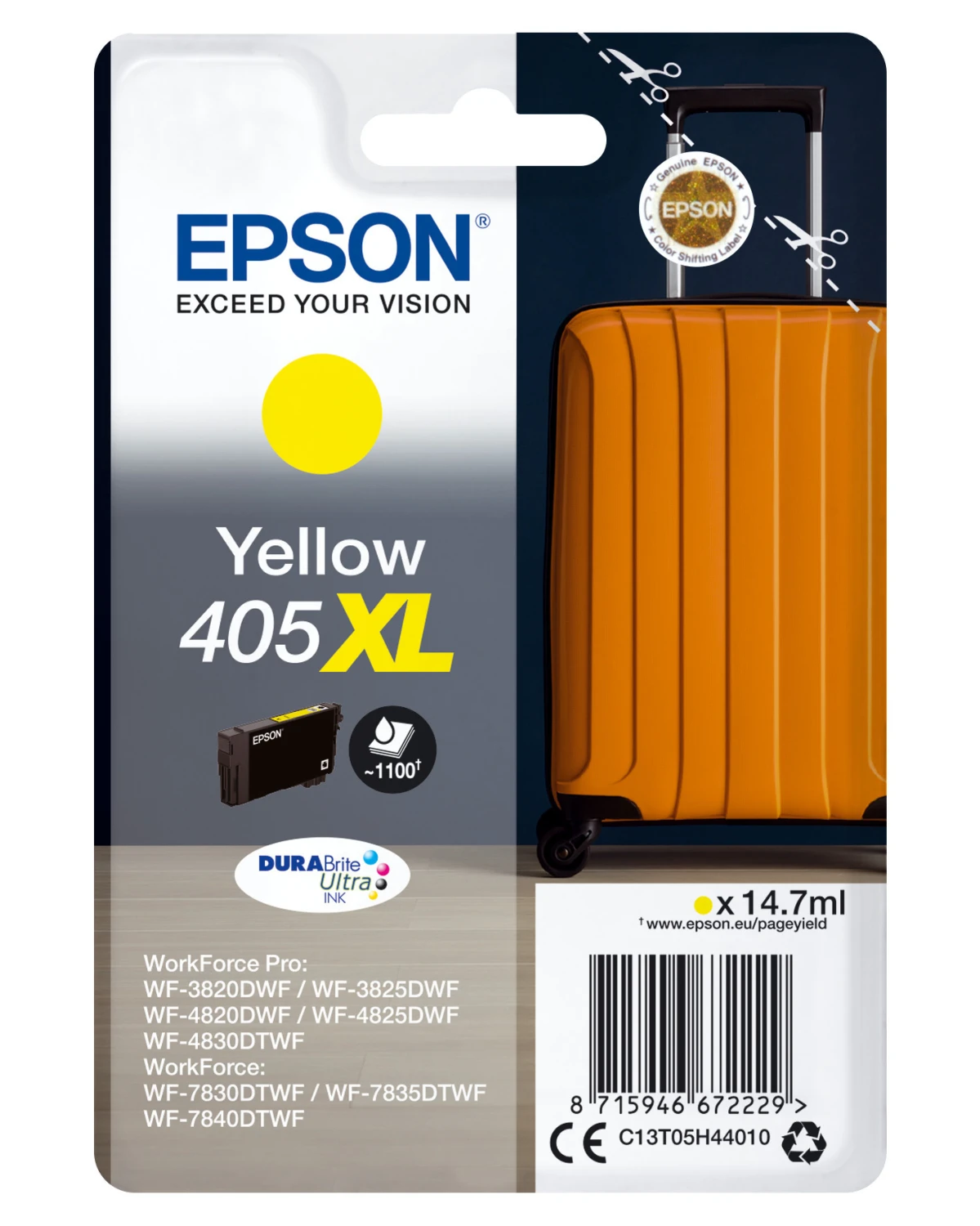 EPSON Tintenpatrone 405XL yellow