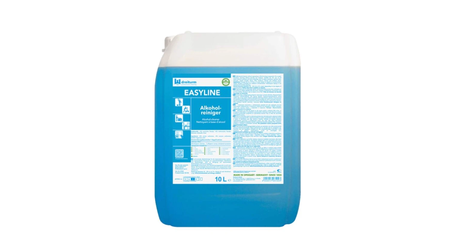 DREITURM Nettoyant à l'alcool Easyline 10 L