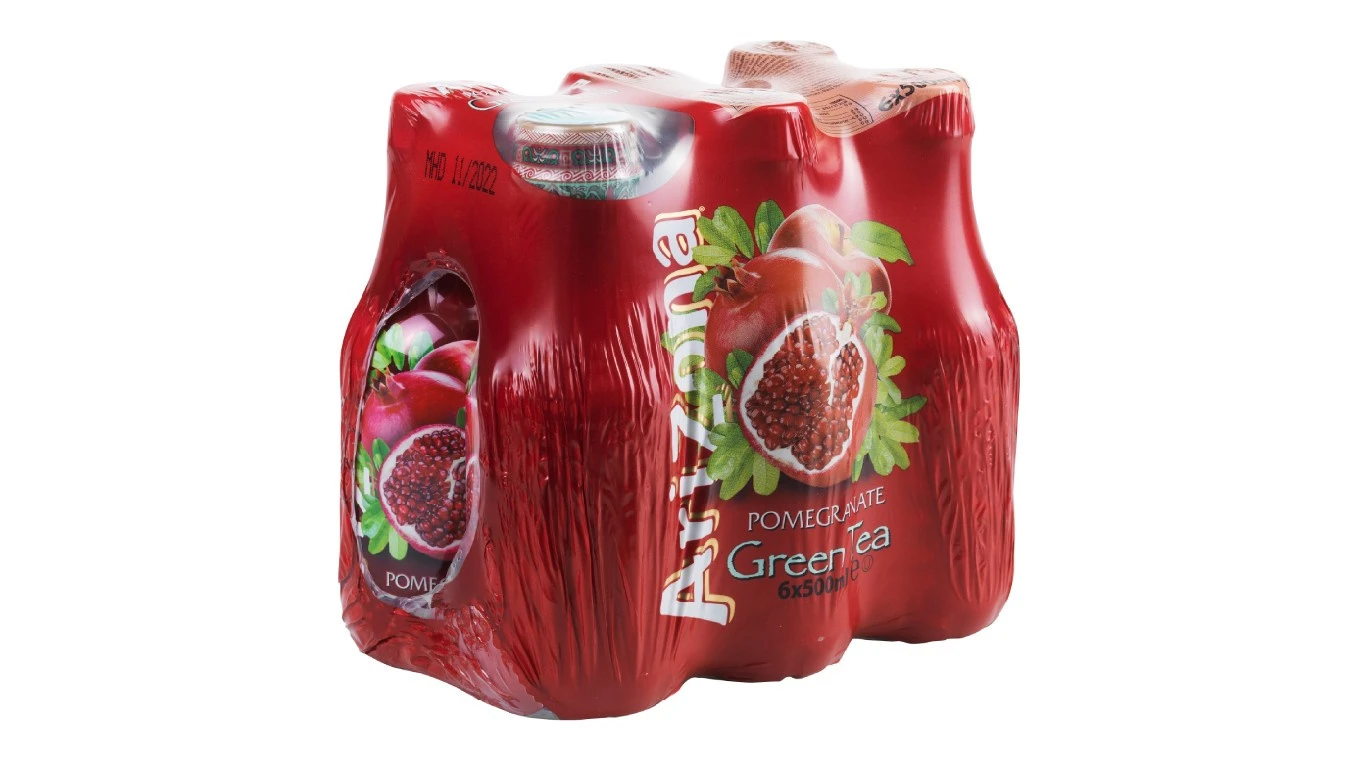 ARIZONA Green Tea Pomegranate 6 x 5 dl