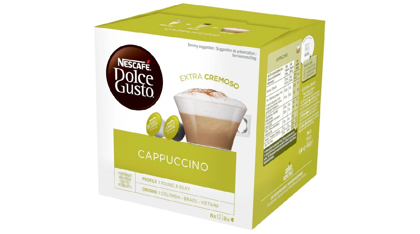 NESCAFÉ DOLCE GUSTO Kaffeekapseln Cappuccino 16 Stk.