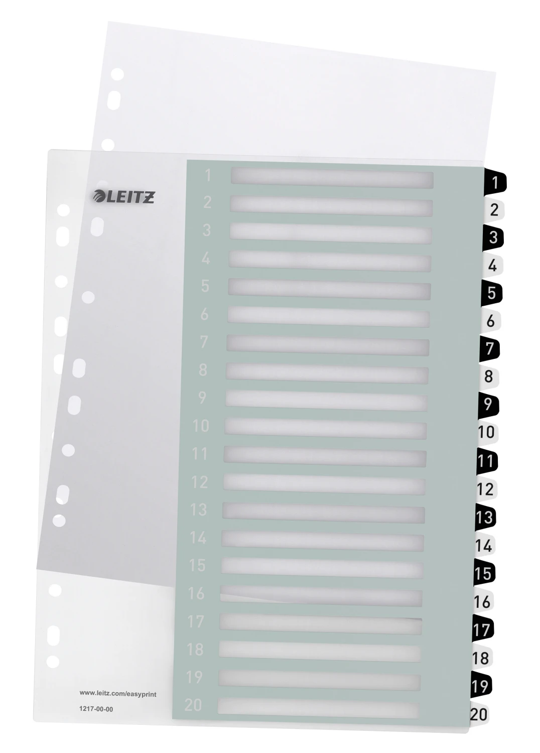 LEITZ Répertoire de chiffres WOW 1 - 20