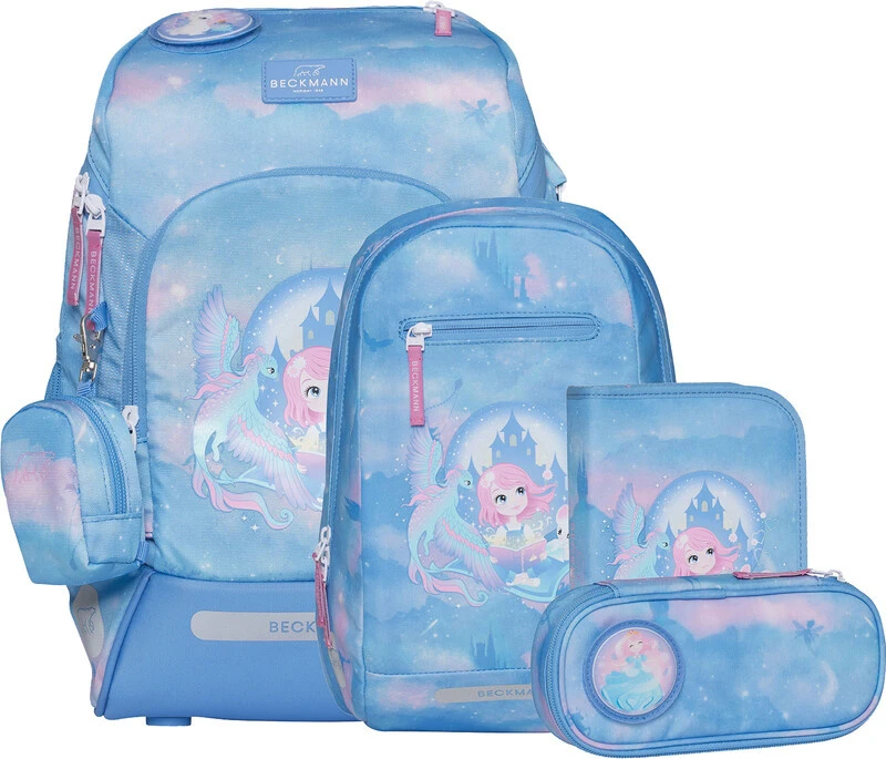 BECKMANN Schulrucksack Active Air FLX mit Wendetasche