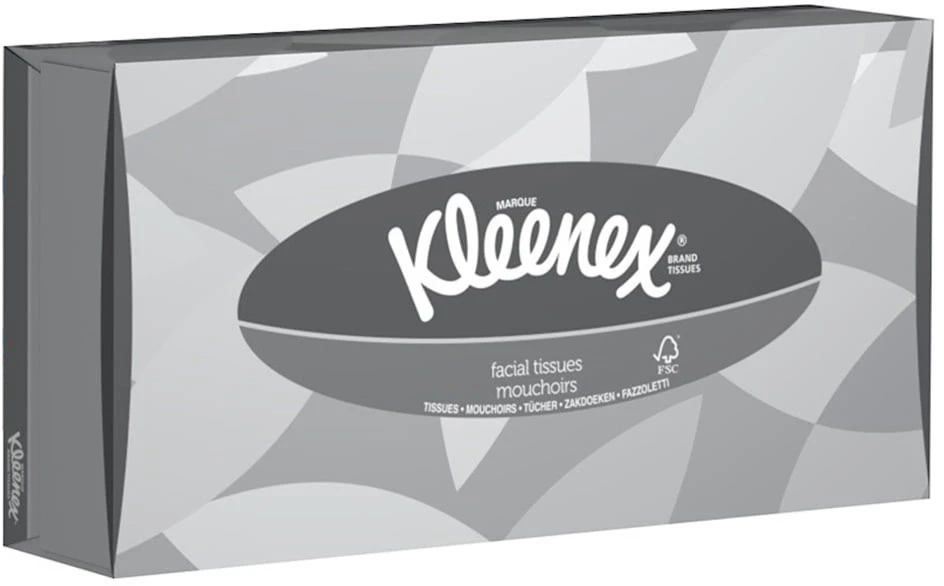 KLEENEX Mouchoirs cosmétiques 2 couches, 1 pièce