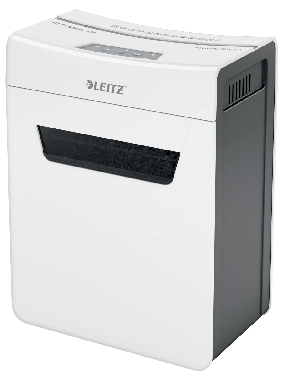 LEITZ Destructeur documents IQ Protect 4M, P-5, 14lt