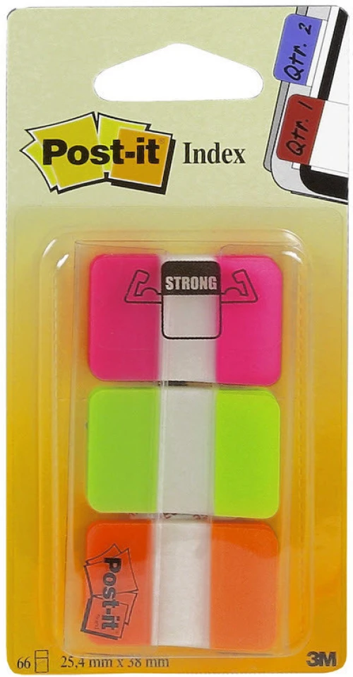 POST-IT Marque-pages Index Strong 3 x 22 feuilles