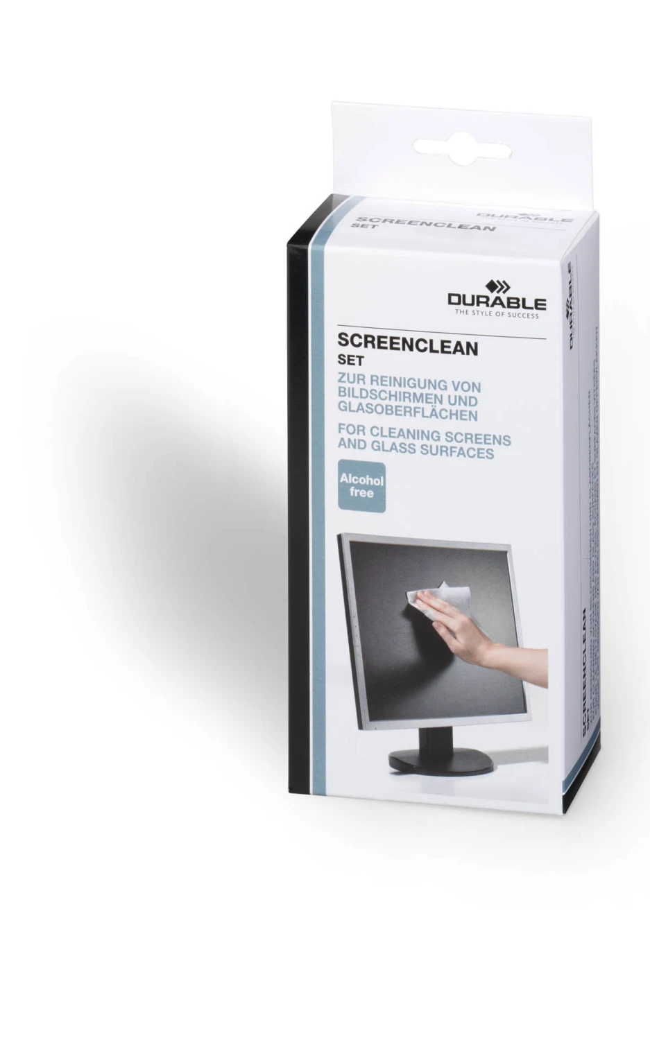 DURABLE Set de nettoyage d'écrans Screenclean
