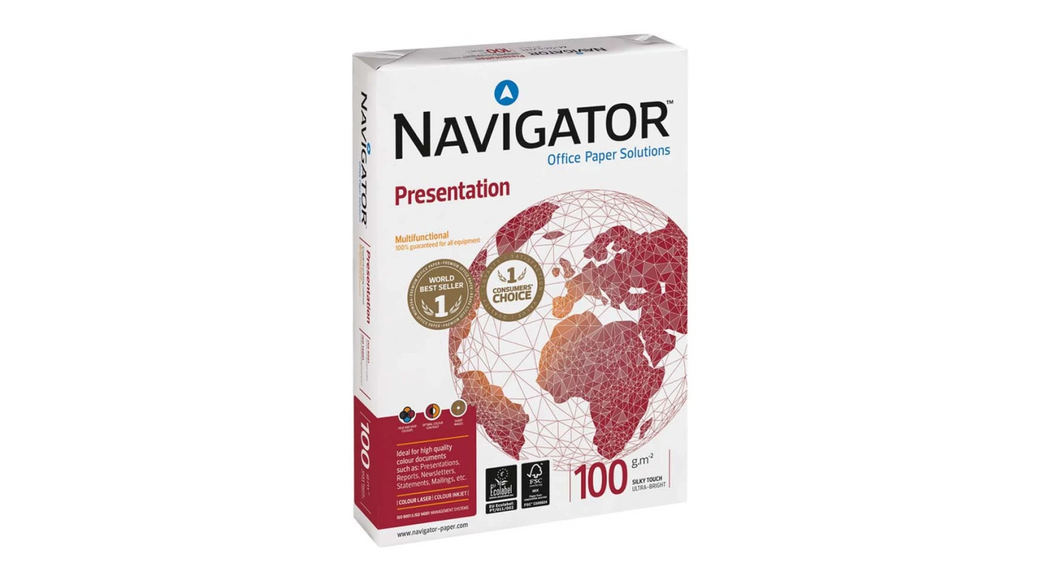 NAVIGATOR Kopierpapier Presentation A4, 100 g/m², 500 Blatt