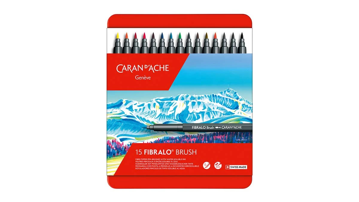 CARAN D'ACHE Classic Fibralo Brush 0.5-5mm (15x)