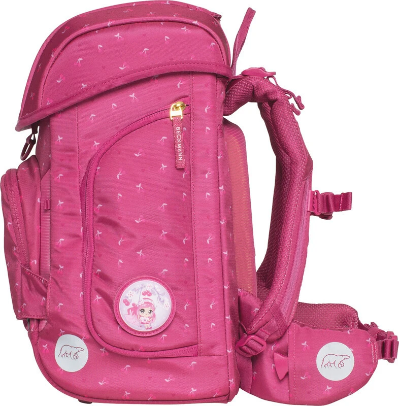 BECKMANN Set de sac à dos scolaire Plus Air avec sac réversible