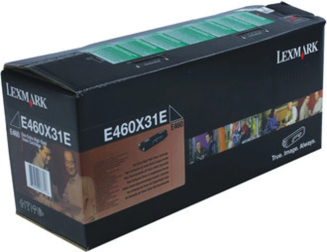 LEXMARK E460X31E Toner schwarz