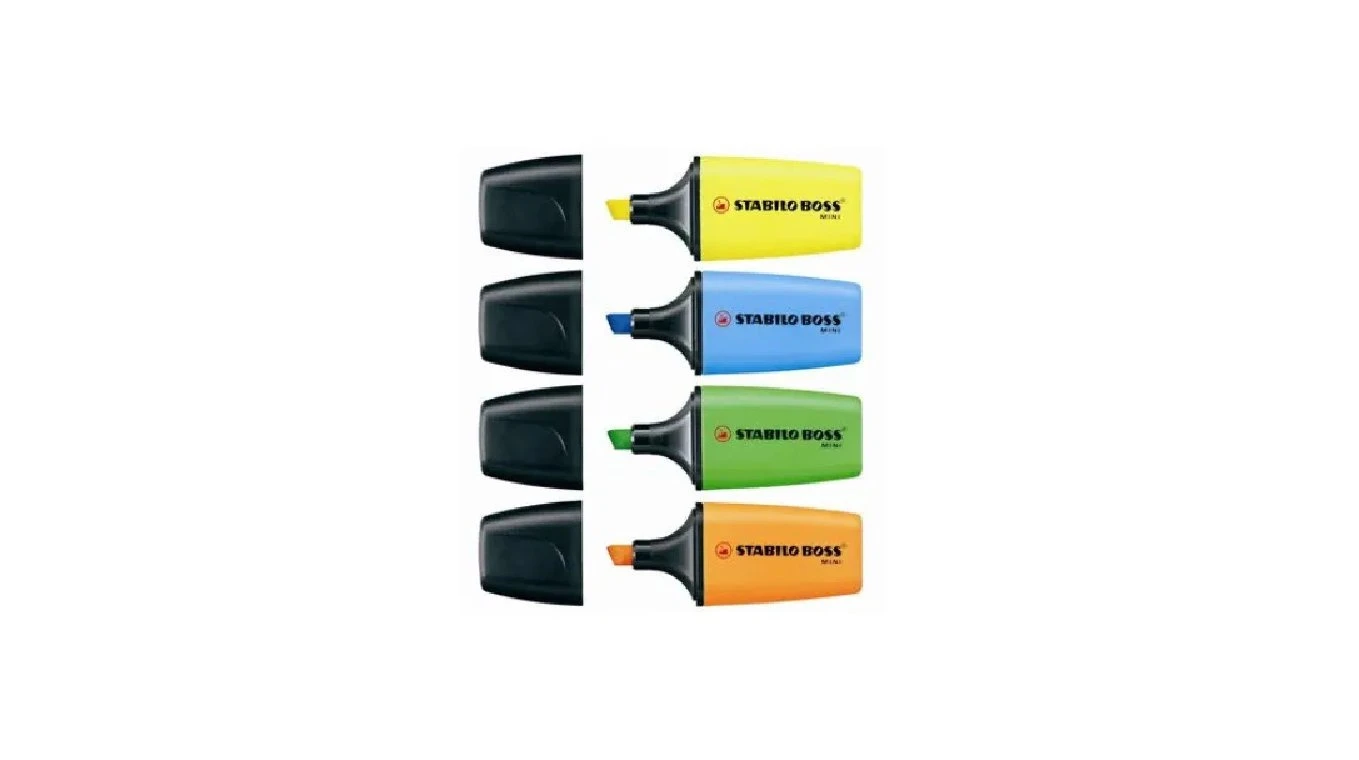 STABILO Boss MINIpop Box Textmarker 4 pcs.