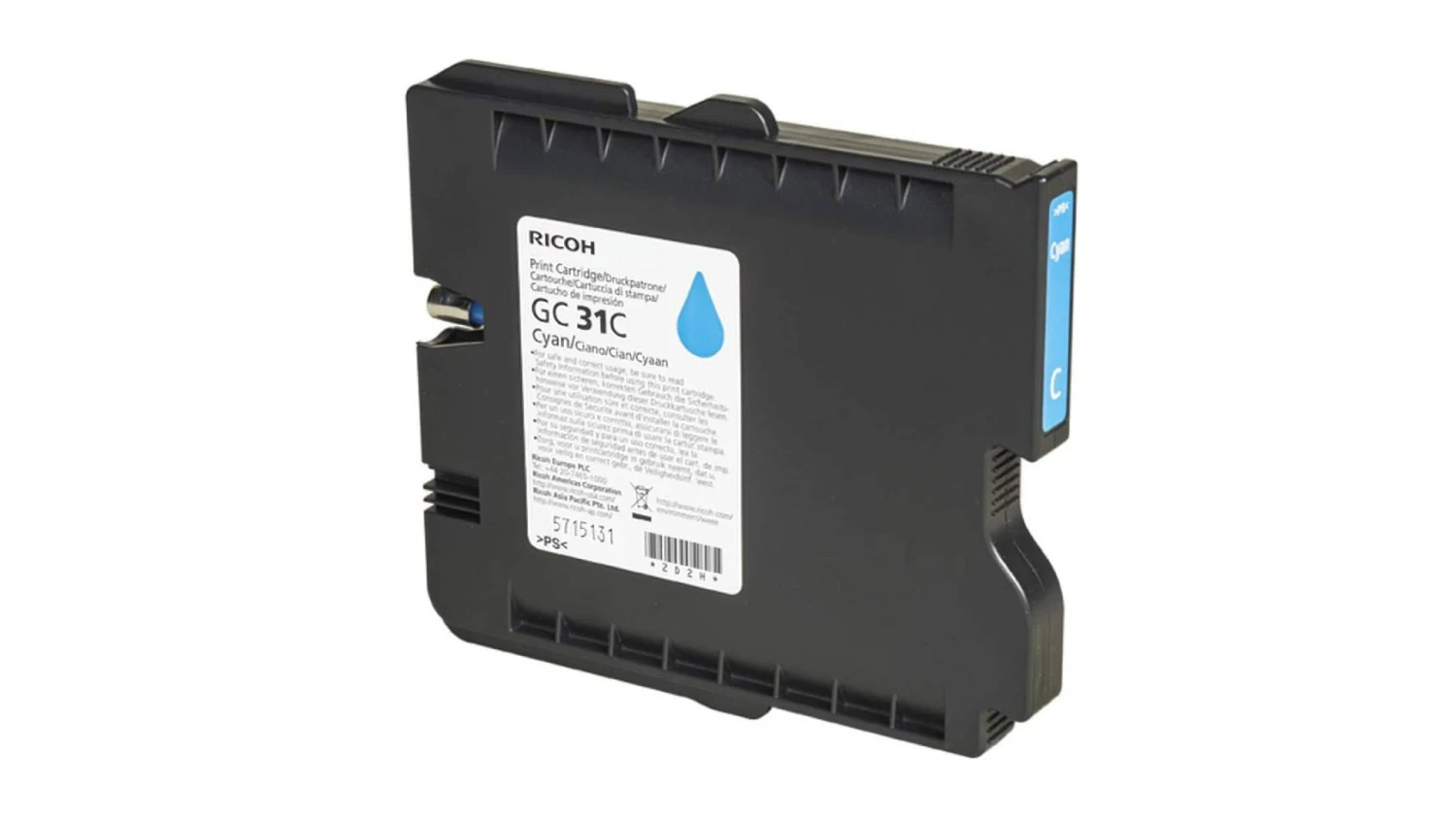 RICOH Tintenpatrone cyan