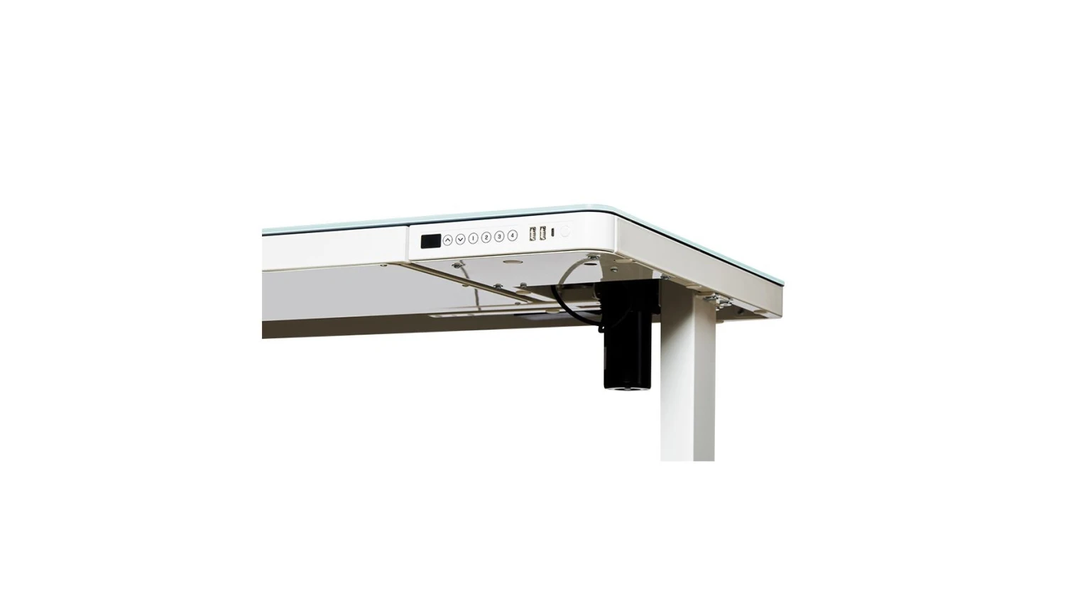 Contini table de bureau réglable hauteur 1.2 × 0.6 m